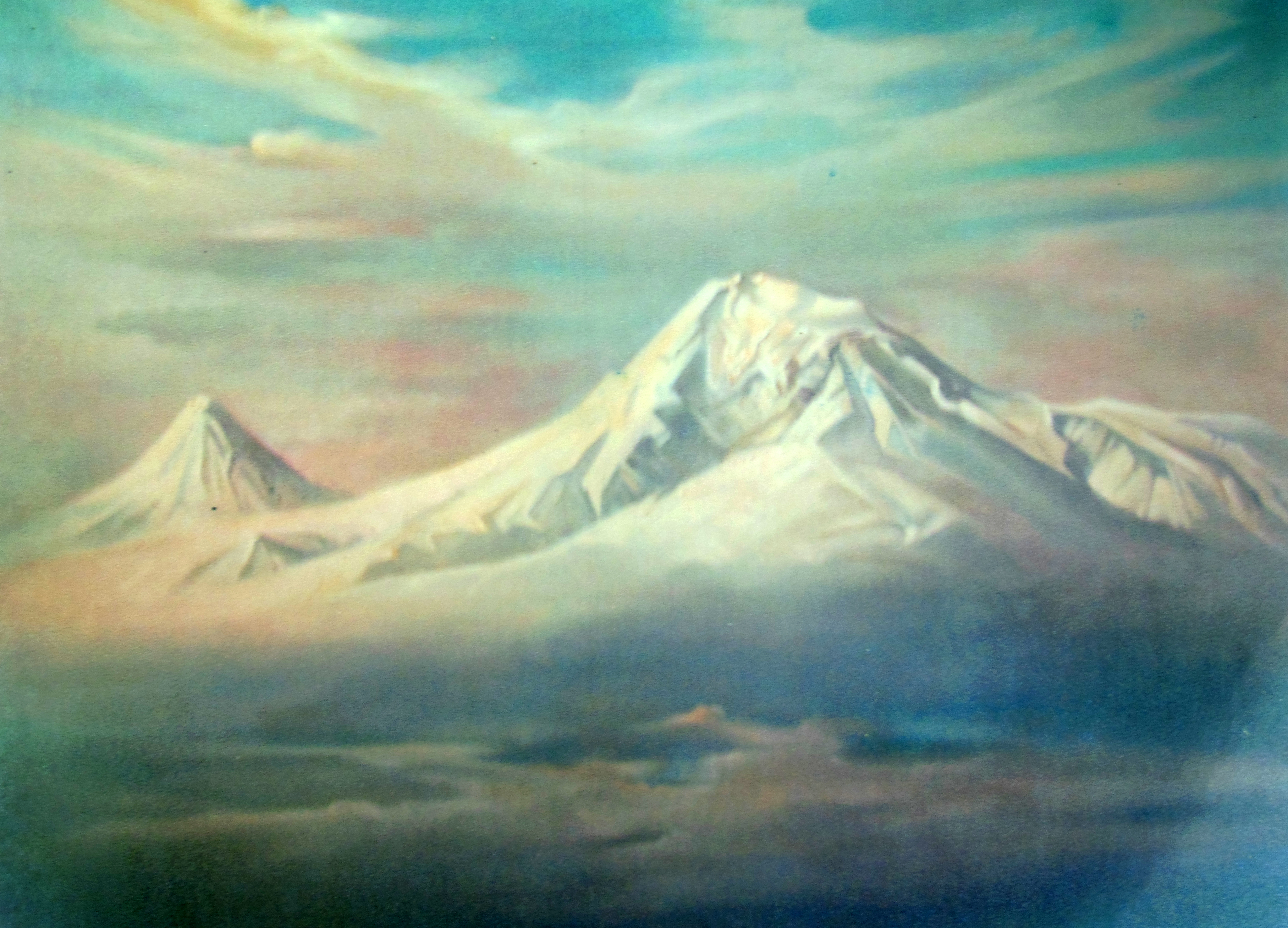 Долина горы Арарат Айвазовский